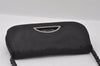 Authentic Christian Dior Maris Pearl Shoulder Bag Nylon Leather Black Junk 3601I