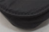 Authentic Christian Dior Maris Pearl Shoulder Bag Nylon Leather Black Junk 3601I