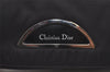 Authentic Christian Dior Maris Pearl Shoulder Bag Nylon Leather Black Junk 3601I