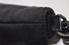 Authentic Christian Dior Maris Pearl Shoulder Bag Nylon Leather Black Junk 3601I