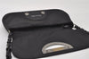 Authentic Christian Dior Maris Pearl Shoulder Bag Nylon Leather Black Junk 3601I
