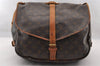 Authentic Louis Vuitton Monogram Saumur 35 Shoulder Cross Bag M42254 LV 3602I