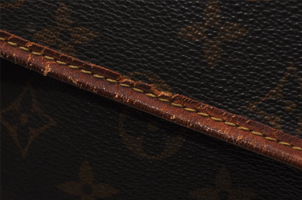 Authentic Louis Vuitton Monogram Saumur 35 Shoulder Cross Bag M42254 LV 3602I