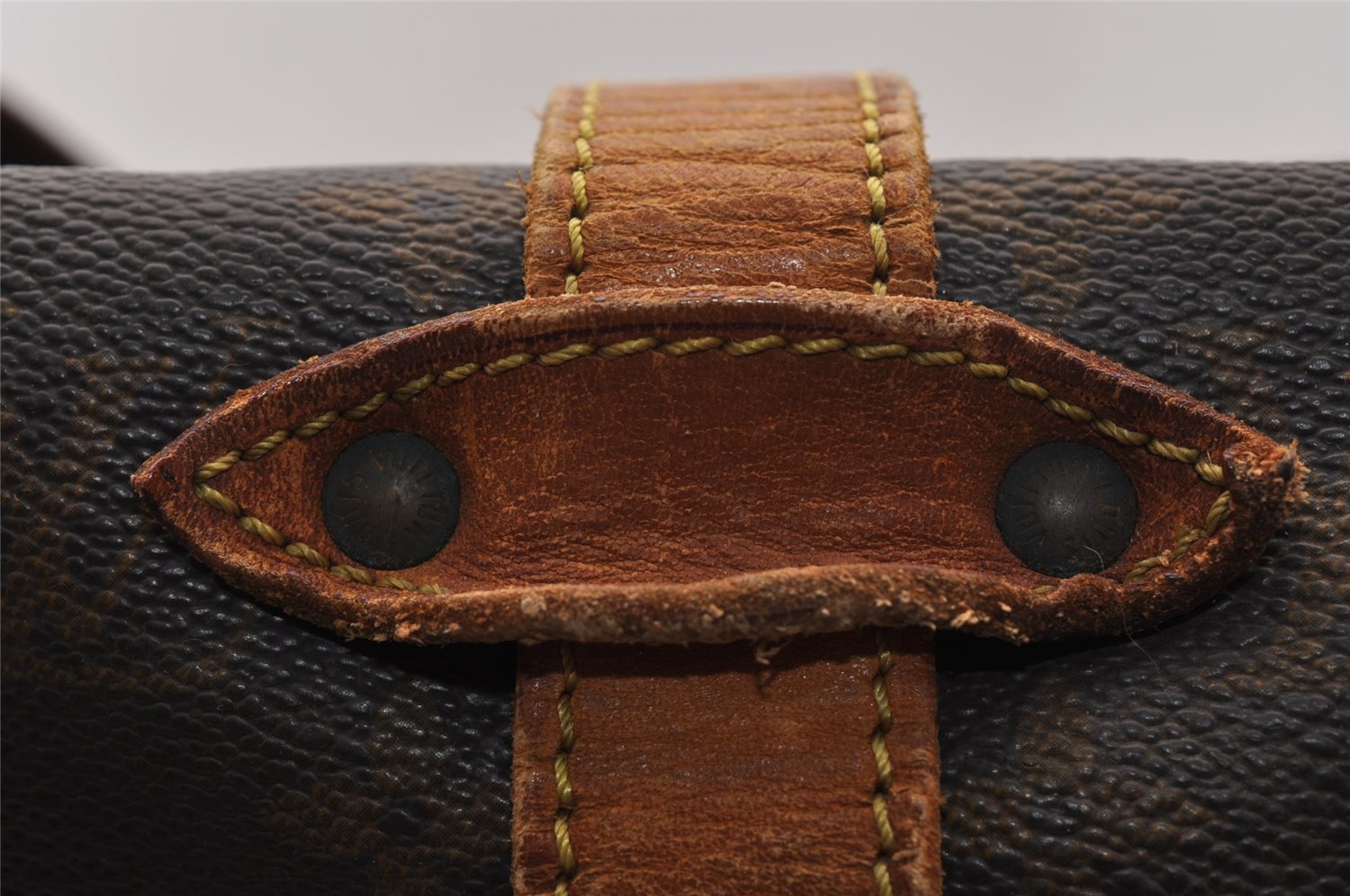 Authentic Louis Vuitton Monogram Saumur 35 Shoulder Cross Bag M42254 LV 3602I