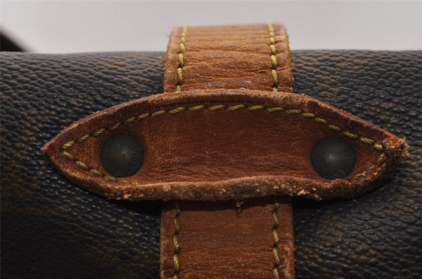 Authentic Louis Vuitton Monogram Saumur 35 Shoulder Cross Bag M42254 LV 3602I