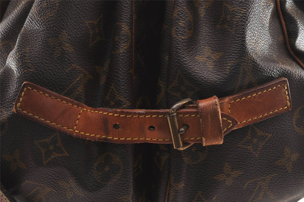 Authentic Louis Vuitton Monogram Saumur 35 Shoulder Cross Bag M42254 LV 3602I