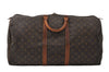 Authentic Louis Vuitton Monogram Keepall 55 Travel Boston Bag M41424 LV 3605I