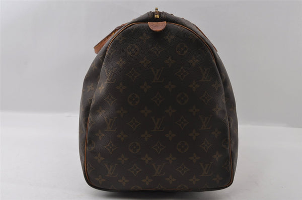 Authentic Louis Vuitton Monogram Keepall 55 Travel Boston Bag M41424 LV 3605I