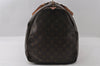Authentic Louis Vuitton Monogram Keepall 55 Travel Boston Bag M41424 LV 3605I