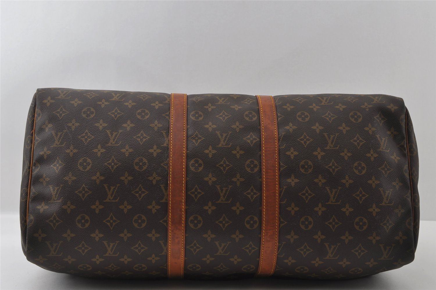 Authentic Louis Vuitton Monogram Keepall 55 Travel Boston Bag M41424 LV 3605I