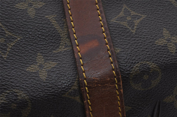 Authentic Louis Vuitton Monogram Keepall 55 Travel Boston Bag M41424 LV 3605I