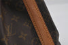 Authentic Louis Vuitton Monogram Petit Noe M42226 Shoulder Drawstring Bag 3606I