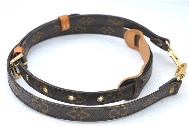 Authentic Louis Vuitton Monogram Brown Shoulder Strap 39.8-46.9