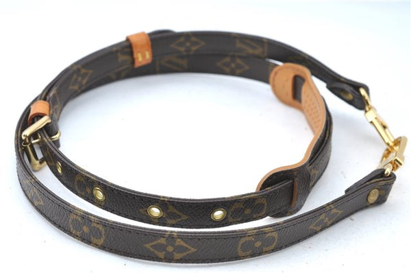 Authentic Louis Vuitton Monogram Brown Shoulder Strap 39.8-46.9" LV 3607C