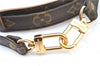 Authentic Louis Vuitton Monogram Brown Shoulder Strap 39.8-46.9" LV 3607C