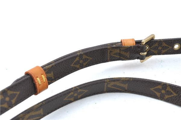 Authentic Louis Vuitton Monogram Brown Shoulder Strap 39.8-46.9" LV 3607C
