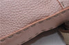 Authentic FENDI Selleria Shoulder Cross Body Bag Purse Leather Pink 3608C