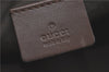 Authentic GUCCI Hand Bag Pouch Purse GG Canvas Leather 103399 Brown 3609C