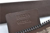 Authentic GUCCI Hand Bag Pouch Purse GG Canvas Leather 103399 Brown 3609C