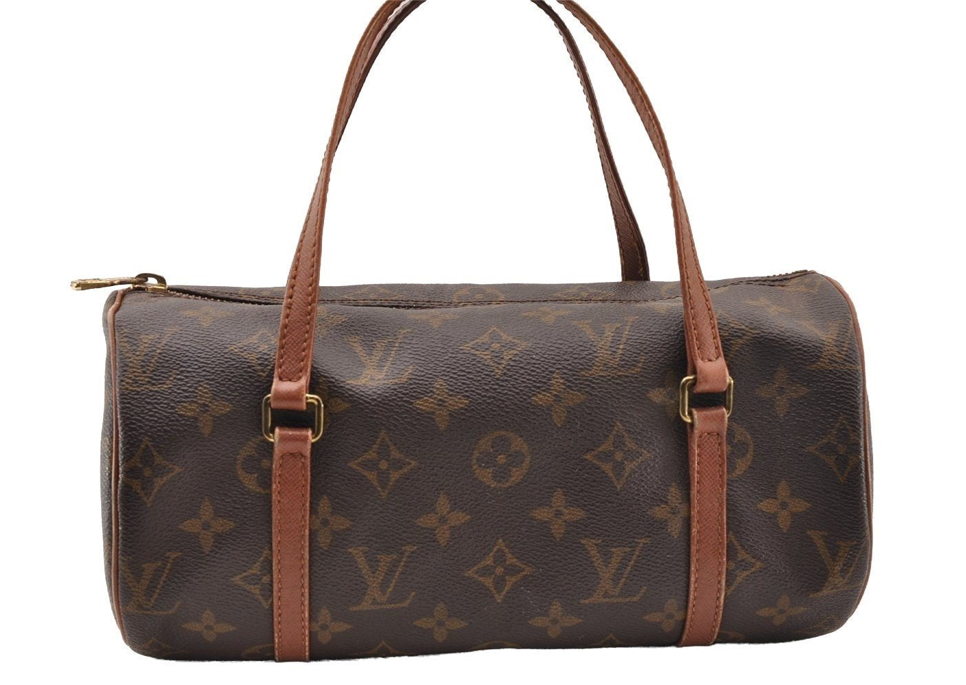 Authentic Louis Vuitton Monogram Papillon 26 Hand Bag Old Model LV 3609I
