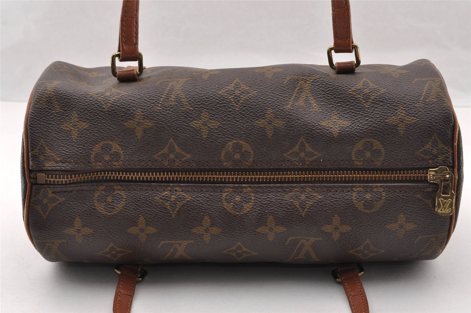Authentic Louis Vuitton Monogram Papillon 26 Hand Bag Old Model LV 3609I