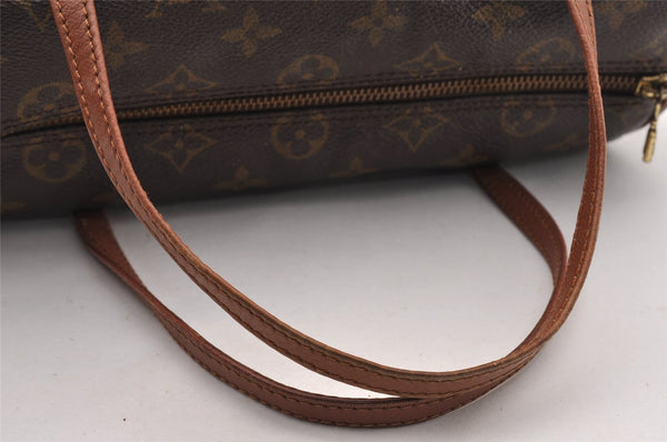 Authentic Louis Vuitton Monogram Papillon 26 Hand Bag Old Model LV 3609I
