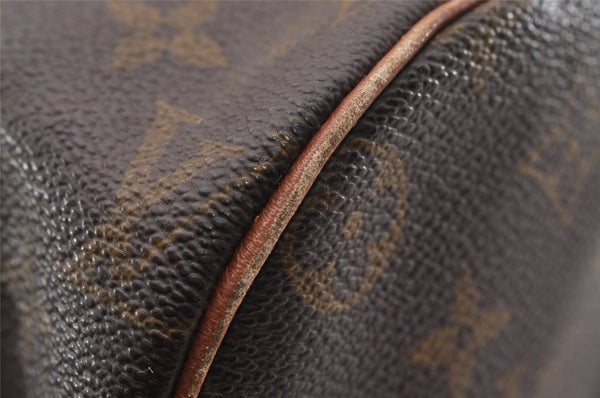 Authentic Louis Vuitton Monogram Papillon 26 Hand Bag Old Model LV 3609I