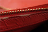 Authentic Louis Vuitton Vernis Houston Shoulder Hand Bag Red M91092 LV 3610F