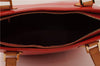 Authentic Louis Vuitton Vernis Houston Shoulder Hand Bag Red M91092 LV 3610F