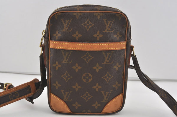 Authentic Louis Vuitton Monogram Danube Shoulder Cross Body Bag M45266 LV 3610I