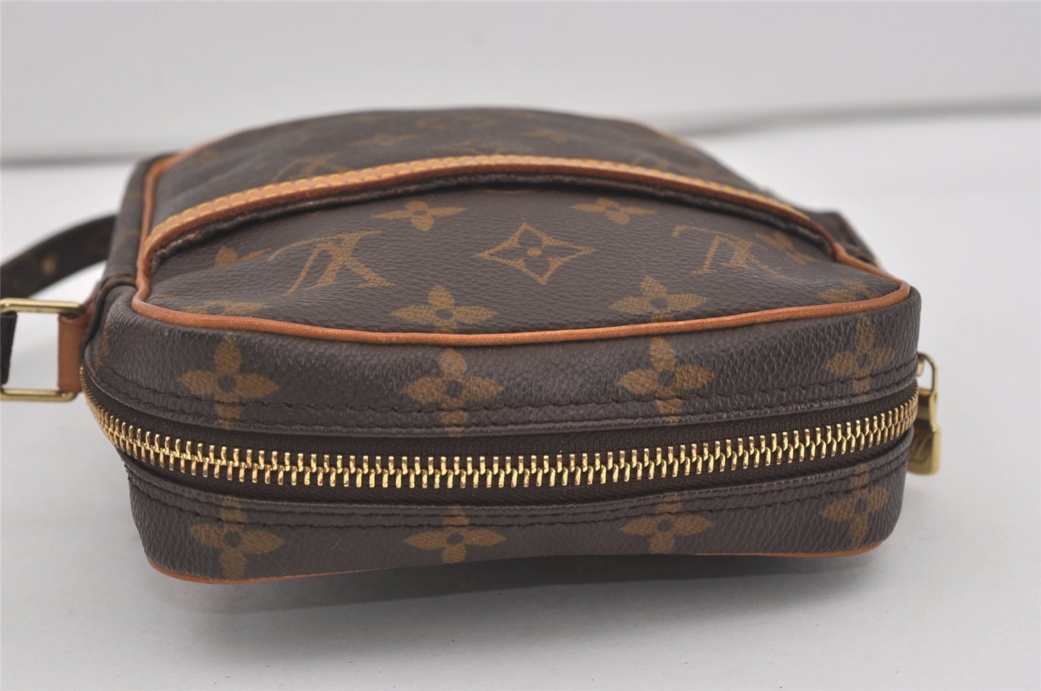 Authentic Louis Vuitton Monogram Danube Shoulder Cross Body Bag M45266 LV 3610I