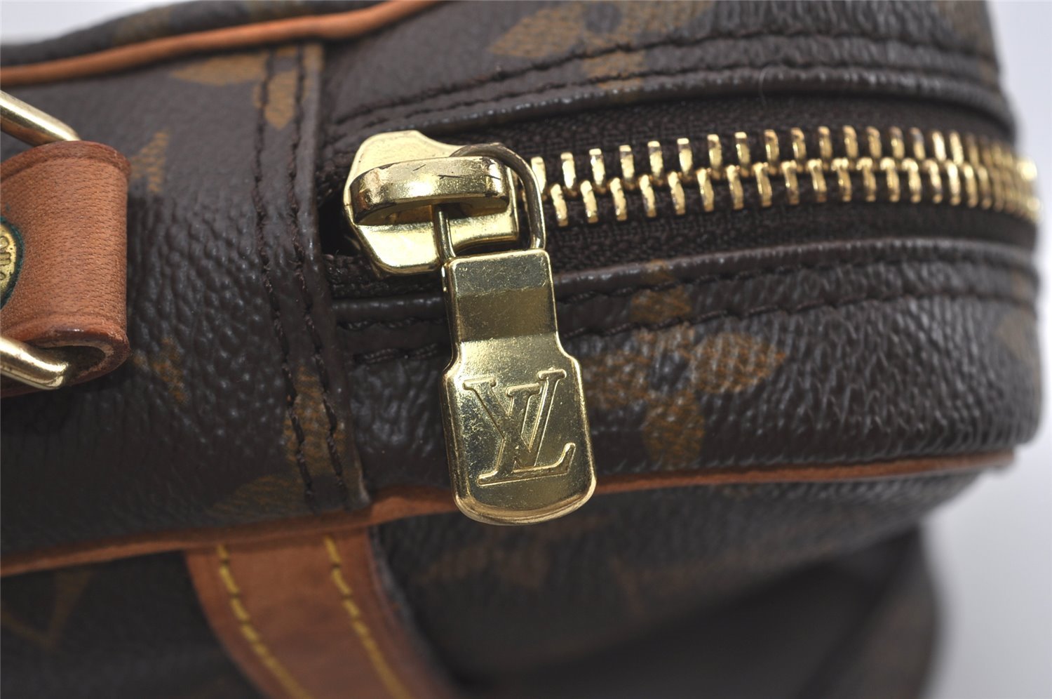 Authentic Louis Vuitton Monogram Danube Shoulder Cross Body Bag M45266 LV 3610I