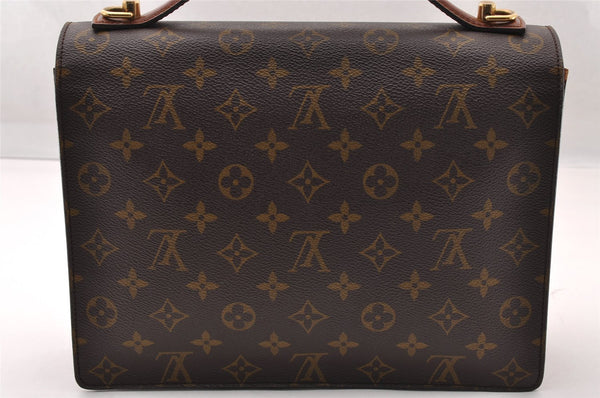Authentic Louis Vuitton Monogram Monceau 2Way Shoulder Hand Bag M51185 LV 3611I