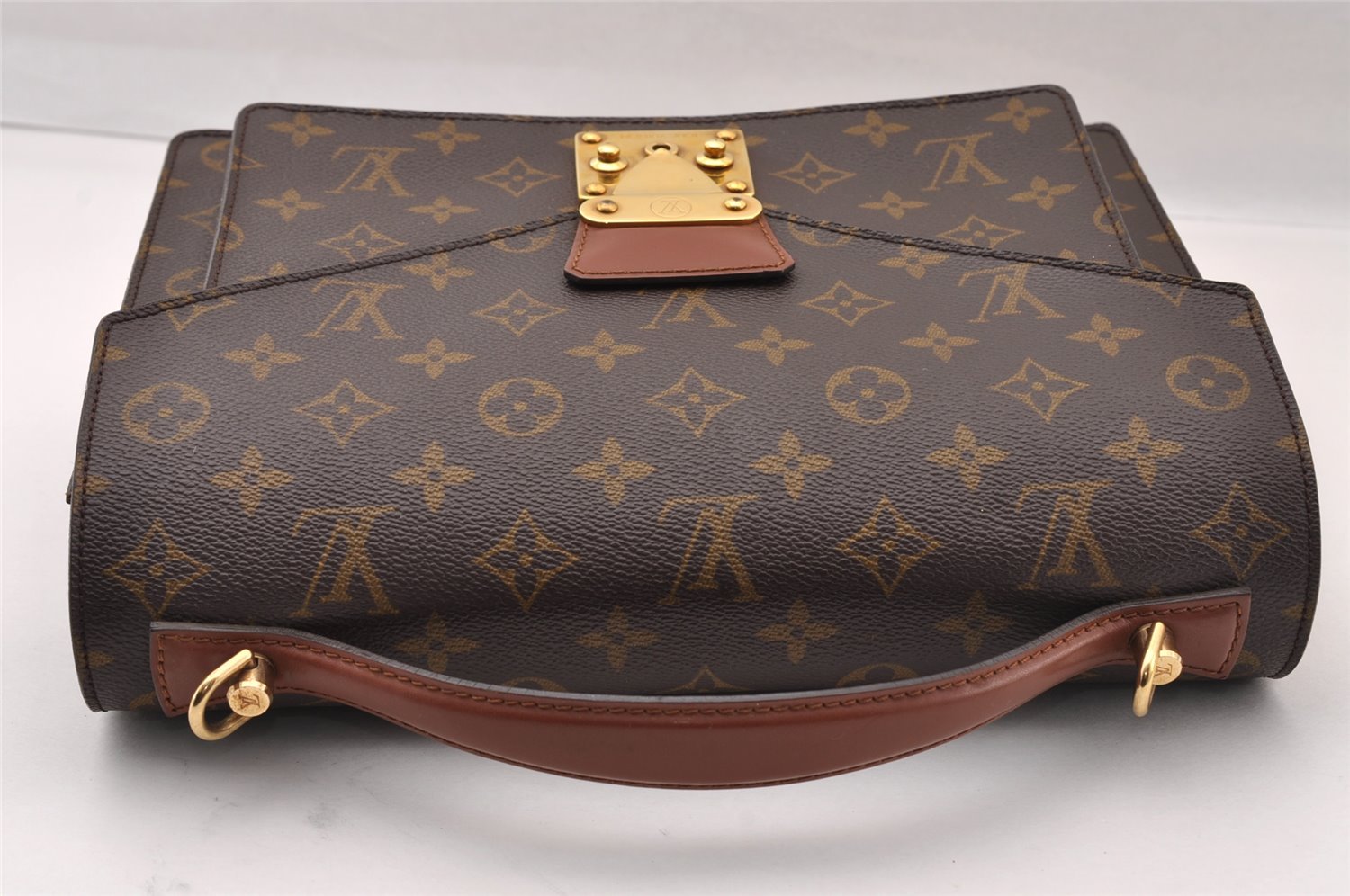 Authentic Louis Vuitton Monogram Monceau 2Way Shoulder Hand Bag M51185 LV 3611I