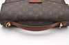 Authentic Louis Vuitton Monogram Monceau 2Way Shoulder Hand Bag M51185 LV 3611I