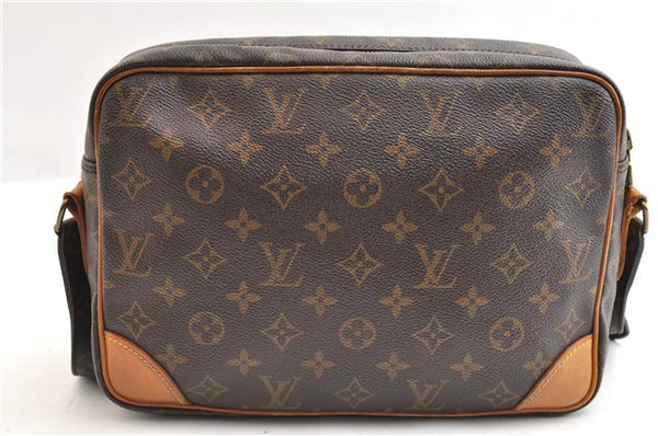 Authentic Louis Vuitton Monogram Nile Shoulder Cross Body Bag M45244 LV 3612F