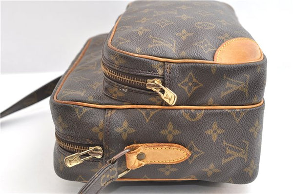 Authentic Louis Vuitton Monogram Nile Shoulder Cross Body Bag M45244 LV 3612F