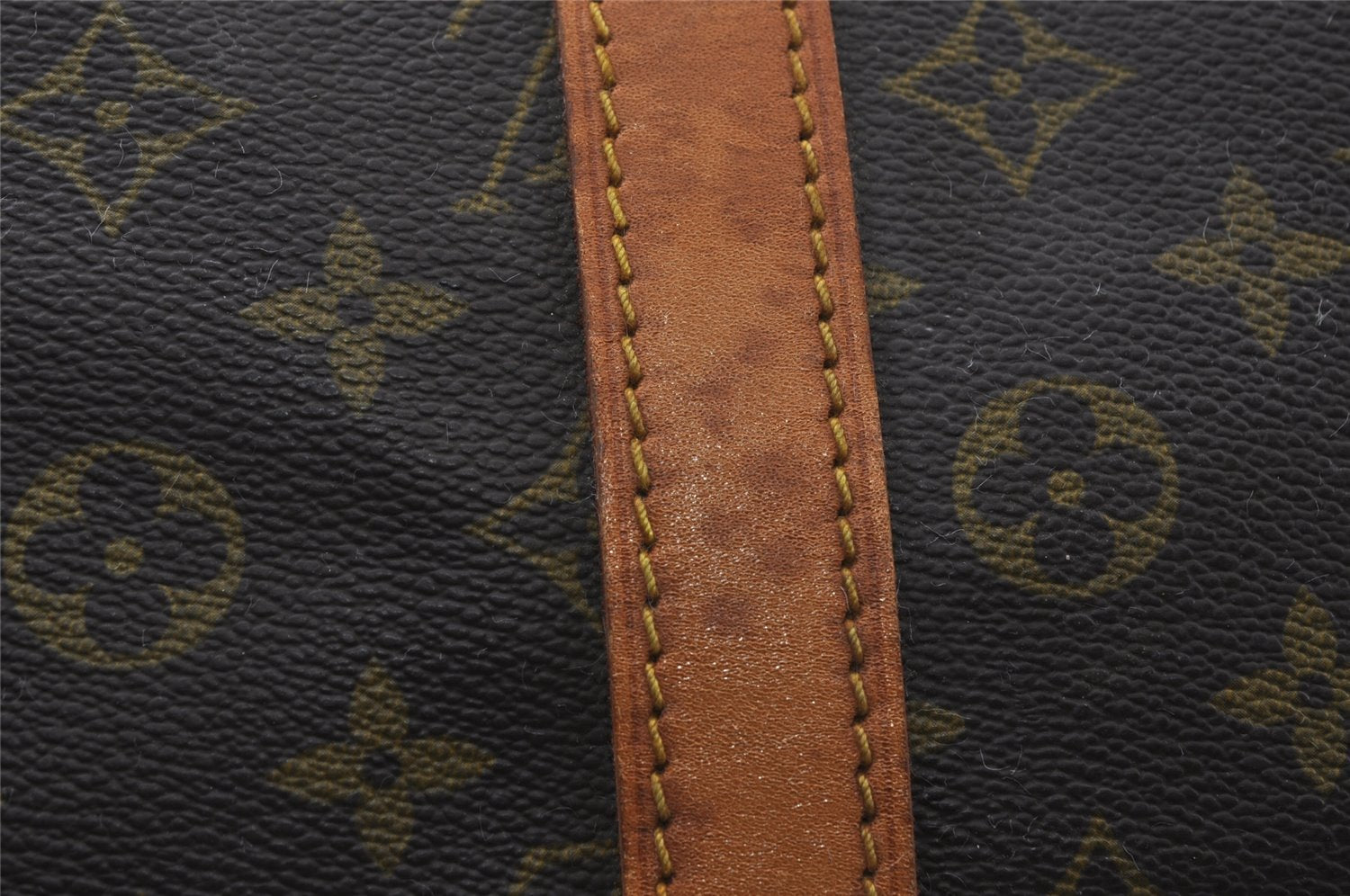 Authentic Louis Vuitton Monogram Keepall 55 Travel Boston Bag M41424 LV 3612I