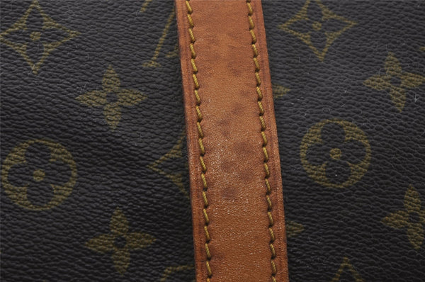 Authentic Louis Vuitton Monogram Keepall 55 Travel Boston Bag M41424 LV 3612I