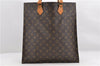 Authentic LOUIS VUITTON Monogram Sac Plat Hand Bag Purse M51140 LV 3614C