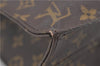 Authentic LOUIS VUITTON Monogram Sac Plat Hand Bag Purse M51140 LV 3614C