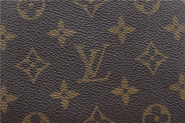 Authentic LOUIS VUITTON Monogram Sac Plat Hand Bag Purse M51140 LV 3614C