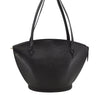 Auth Louis Vuitton Epi Saint Jacques Shopping Shoulder Bag Black M52262 LV 3614I
