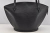 Auth Louis Vuitton Epi Saint Jacques Shopping Shoulder Bag Black M52262 LV 3614I