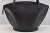 Auth Louis Vuitton Epi Saint Jacques Shopping Shoulder Bag Black M52262 LV 3614I