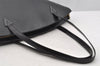 Auth Louis Vuitton Epi Saint Jacques Shopping Shoulder Bag Black M52262 LV 3614I