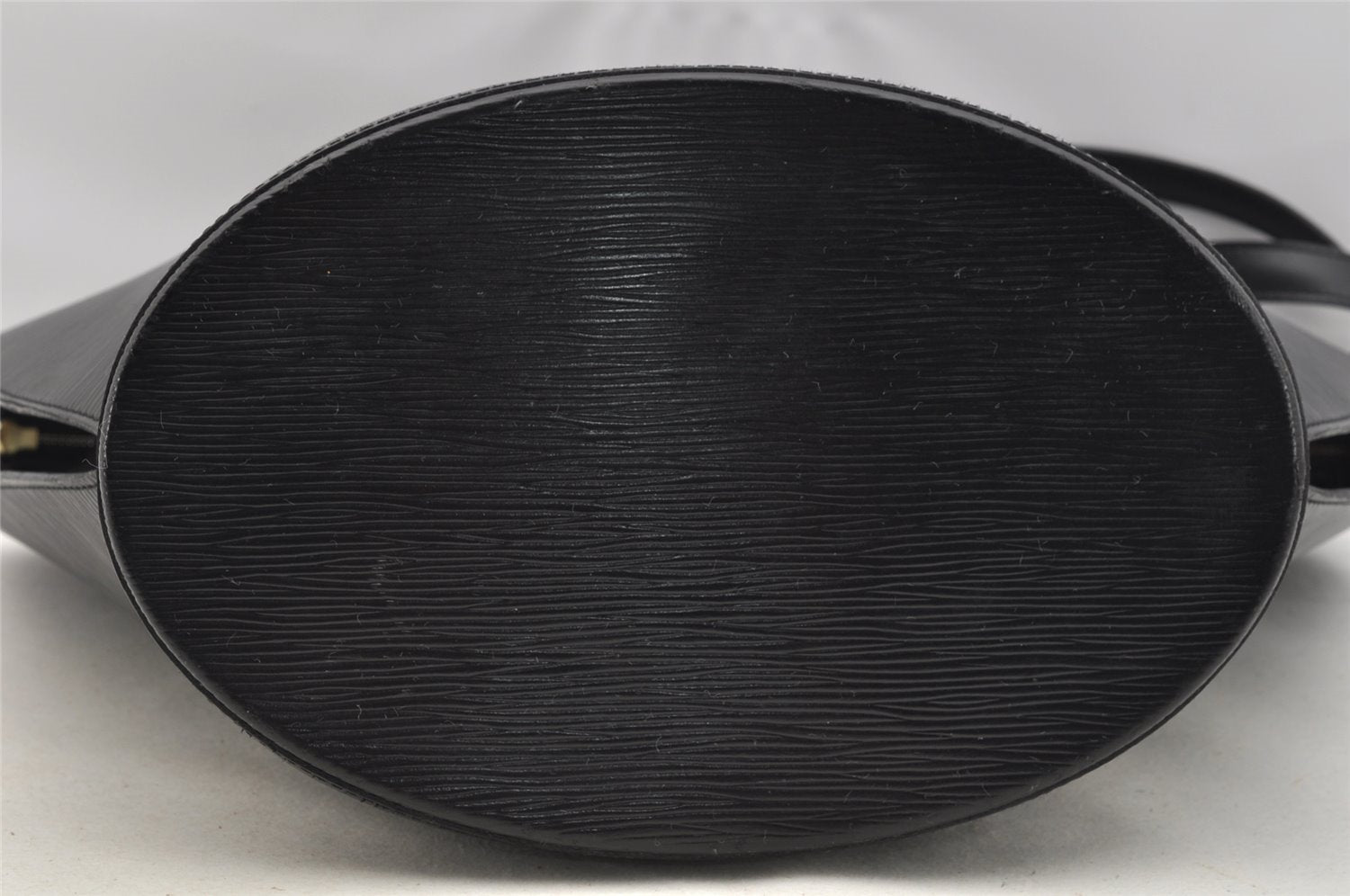 Auth Louis Vuitton Epi Saint Jacques Shopping Shoulder Bag Black M52262 LV 3614I