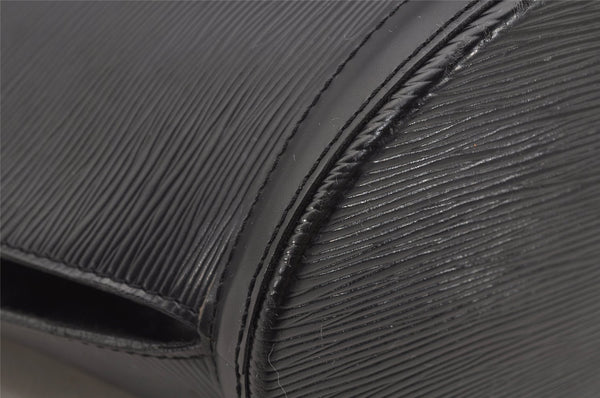 Auth Louis Vuitton Epi Saint Jacques Shopping Shoulder Bag Black M52262 LV 3614I