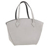 Authentic Louis Vuitton Epi Saint Jacques Shoulder Bag White M50045 LV 3615I