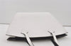 Authentic Louis Vuitton Epi Saint Jacques Shoulder Bag White M50045 LV 3615I